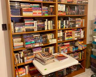 Thousands of books through out the house