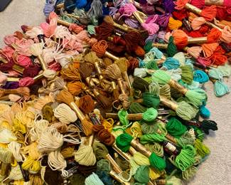 Persian wool crewel yarn