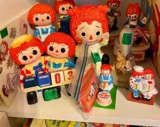 We have a huge vintage Raggedy Anne collection