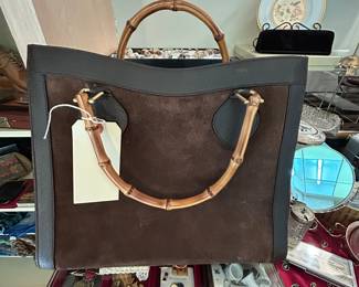 Our appraiser Heather is here to help you invest in luxury assets: designer purses, handbags, GUCCI Bamboo leather purse and more!