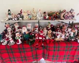 Annalee Dolls, Christmas, Independence Day, Thanksgiving, Snowman, Santa, Mouse, Elf, and More