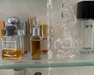 Perfume Bottles: CHANEL No 5, DEVIN, Chloe and More!