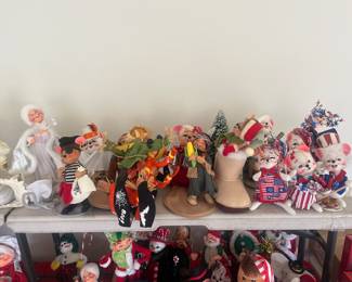Annalee Dolls, Christmas, Thanksgiving, Fall, Halloween, Pirate, Elf, Mouse, Scarecrow, US Independence Day, 4th of July, Fourth of July and more!