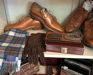 Our appraiser Heather is here to help you invest in luxury assets: Men's handcrafted leather shoes, Pendleton Scarf, Silver Belt Buckles and More!