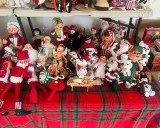 Annalee Dolls, Christmas, Santa, Elf, Mouse and More!