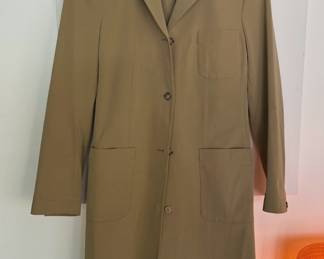 Heather our estate appraiser is here to help you invest in luxury assets PRADA Trench Coat