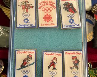 Souvenir Pins: 1984 Olympics