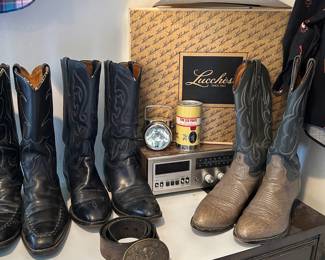 Men's Western Fashion: Handcrafted Lucchese Boots (9), Wrangler, Scully, Ralph Lauren and More!