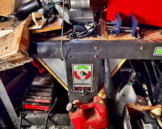 Craftsman Rotary Tool Bench...featuring belt sander, scroll saw, and jointer/planer...and they all work!
