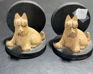 Scottie Dog Bookends