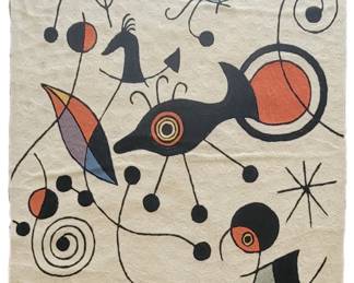 Hand Hooked Wall Tapestry After Joan Miro
https://ctbids.com/estate-sale/34628/item/3898147/Hand-Hooked-Wall-Tapestry-After-Joan-Miro
https://ctbids.com/estate-sale/34628/item/3898147/Hand-Hooked-Wall-Tapestry-After-Joan-Miro