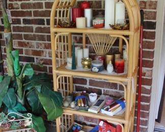 RATTAN SHELVING