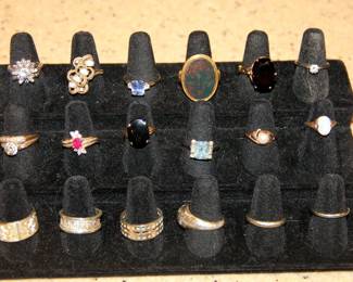 Gold & Sterling Rings