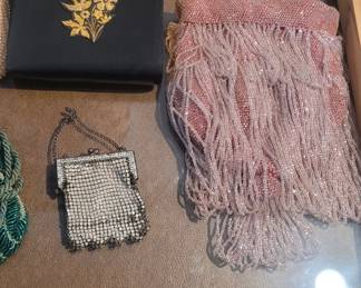 Vintage purses (beaded and mesh)