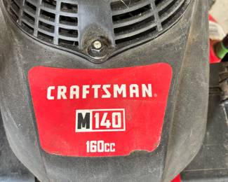 Craftsman M140 160cc excellent working condition. Starts right up