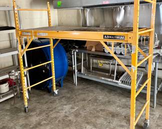 Barely used scaffolding system