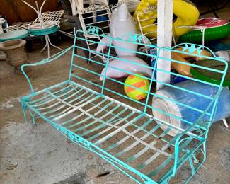 Vintage sofa gliders! Bring cushions! 