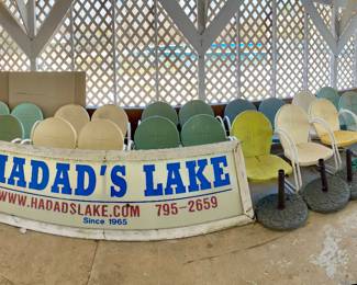 Original Hadad’s Lake sign