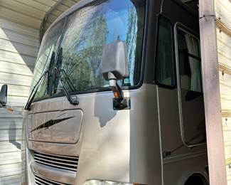 The RV is a 2004 Allegro Bay , Class A 36' model 36DB.
Options Included
 satellite dish
Dual Pan insulated Windows
Car towing package
Water filter
TruCenter Steering System
Power sun visors
4 door refrigerator
Leather / power Driver and Passenger seats
Versa-flex Automatic Sofa