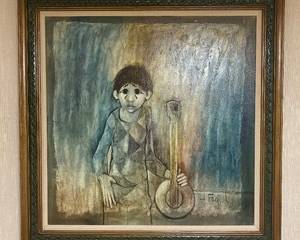 Original Painting by J. Faguet 

Measures 44 x 44 inches