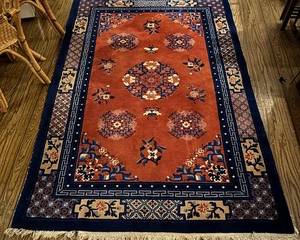 Vintage Chinese Area Rug 

Measures 61 x 97 inches. 