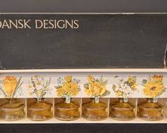 Dansk Inkwell Candlestick Vase Set.