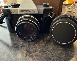 Vintage Rolleiflex SL 35 film camera