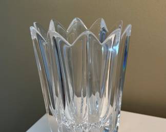 Orrefors crystal vase