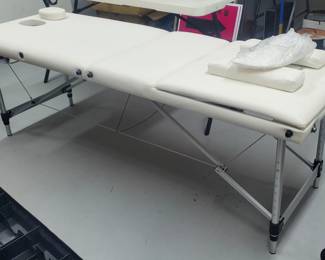 Portable massage table