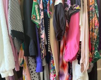 lots of great clothes! hunter bell, marie oliver, ulla johnson, alc, rails, ramy brooke and more! lots of sizes [mainly small/mediums]