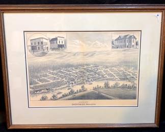 Birds Eye View Of Snohomish Washington