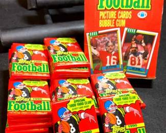 1990 Topps Football Picture Cards