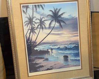 Kanapali Surf Signed By Larry Dotson 