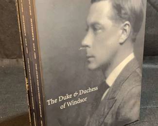 The Duke and Duchess of Windsor Auction Sothebys Books Catalogs in Slipcase Box
