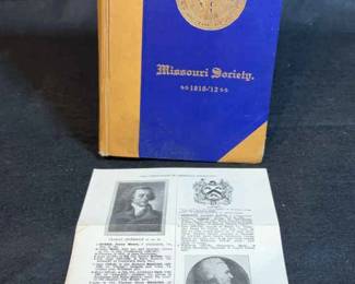 Vintage Missouri Society book
