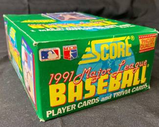 1991 Score Major League baseball set