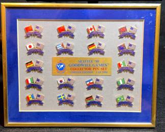1990 Seattle Goodwill Games Collector Pin Set