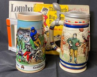 Budweiser And Avon Beer Steins