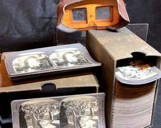 Keystone Stereoviewer Cards Jerusalem Keystone Model 40 Stereoscope