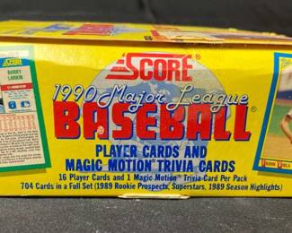 Score 1990 Major League Baseball Cards