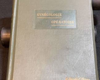 1911 Gynecologie Operatoire By H Hartmann