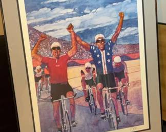 1990 Goodwill Games Artist Signed Print