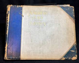 1896 Book American Art  Artists