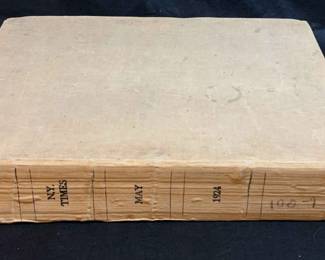 1924 NY Times Bound Portfolio
