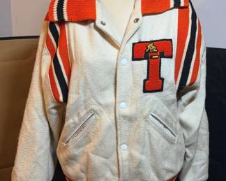 Lasley Knitting Co Lettermans JacketWrestling