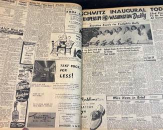 Bound newspaper portfolios