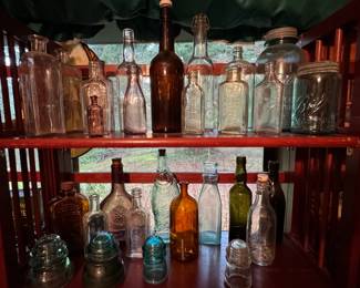 Antique bottles