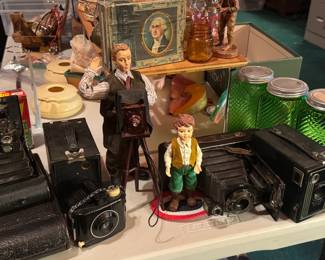 Antique cameras
