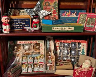 Antique and Vintage Christmas Ornaments and Decor, Modern Christmas Decor and supplies