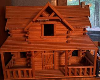 Log Cabin Doll House